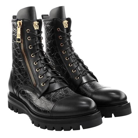 versace boys boots|versace couture shoes men's.